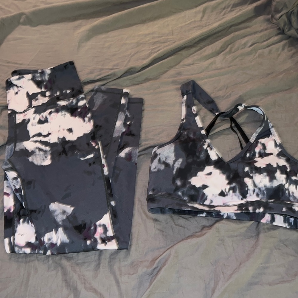 Mono b bra & legging workout set